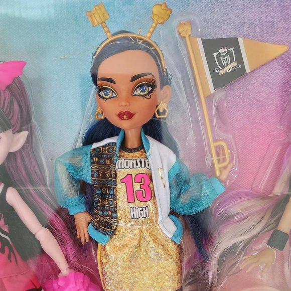 NEW Monster High Gen3 Ghoul Spirit Sporty 6 Pack Doll Set, Deluxe Fashion Dolls - Picture 9 of 12
